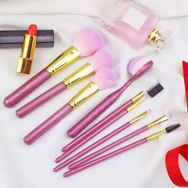 ست برس آرایشی مدل 04 بسته 9 عددی