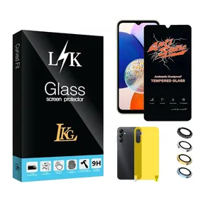  LKG Anti Static Screen Protector Suitable For Samsung Galaxy A14 4G Mobile Phone With Back Protector And Lens Protector