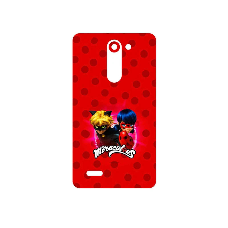 برچسب پوششی ماهوت مدل Ladybug and Cat Noir مناسب برای گوشی موبایل ال جی L Bello