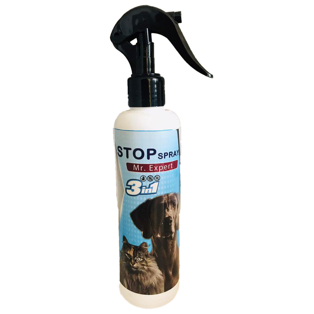 اسپری استاپر سگ و گربه مستر اکسپرت مدل 3in1 حجم 250 میلی لیتر