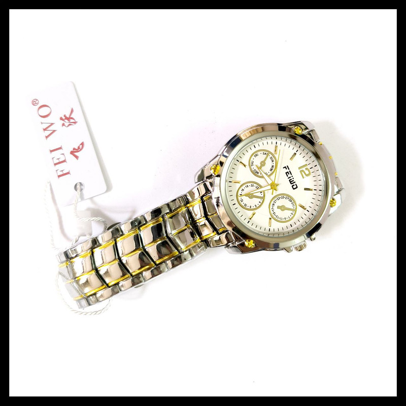 ساعت مچی عقربه‌ای کوارتز زنانه مدل سه موتوره 533ws