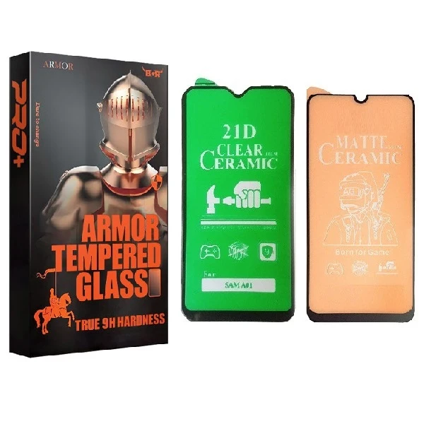محافظ صفحه نمایش آرمور مدل CR-A01 مناسب برای گوشی موبایل سامسونگ Galaxy A01 بسته دوعددی