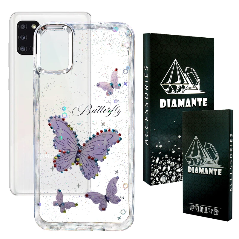 کاور دیامانته مدل Butterfly Bk مناسب برای گوشی موبایل سامسونگ Galaxy A31