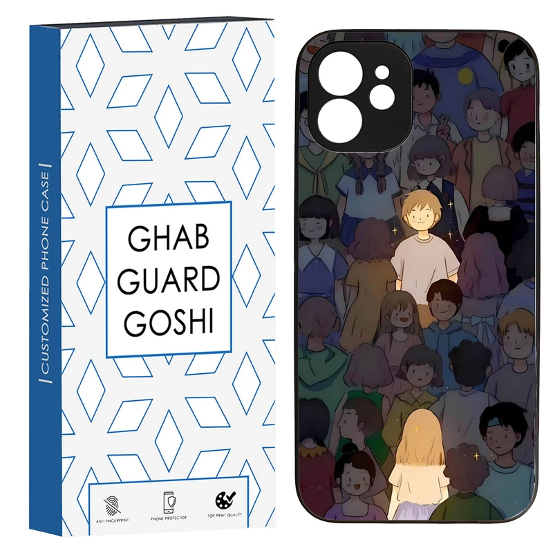 کاور قاب گارد گوشی طرح ست پسرانه کد TPU-062 مناسب برای گوشی موبایل اپل Iphone 12