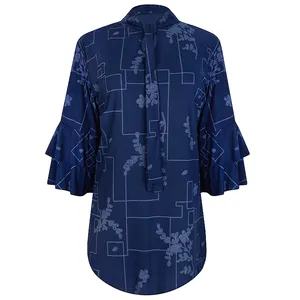 بلوز آستین سه ربع زنانه مدل 358426714