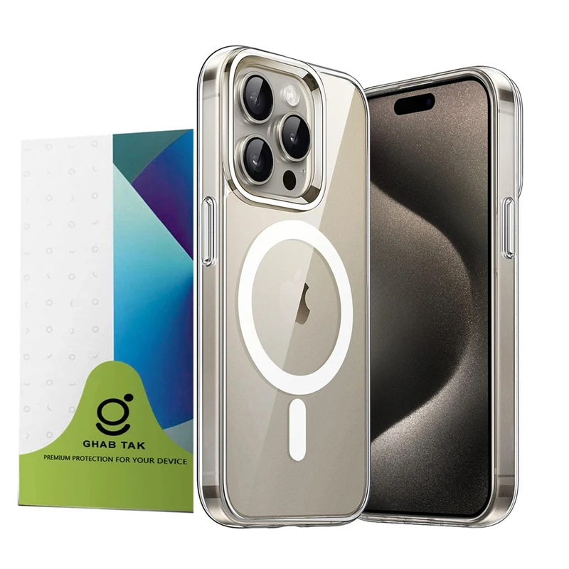 کاور قاب تک مدل MAGSAFE مناسب برای گوشی موبایل اپل iPhone 15 Pro Max