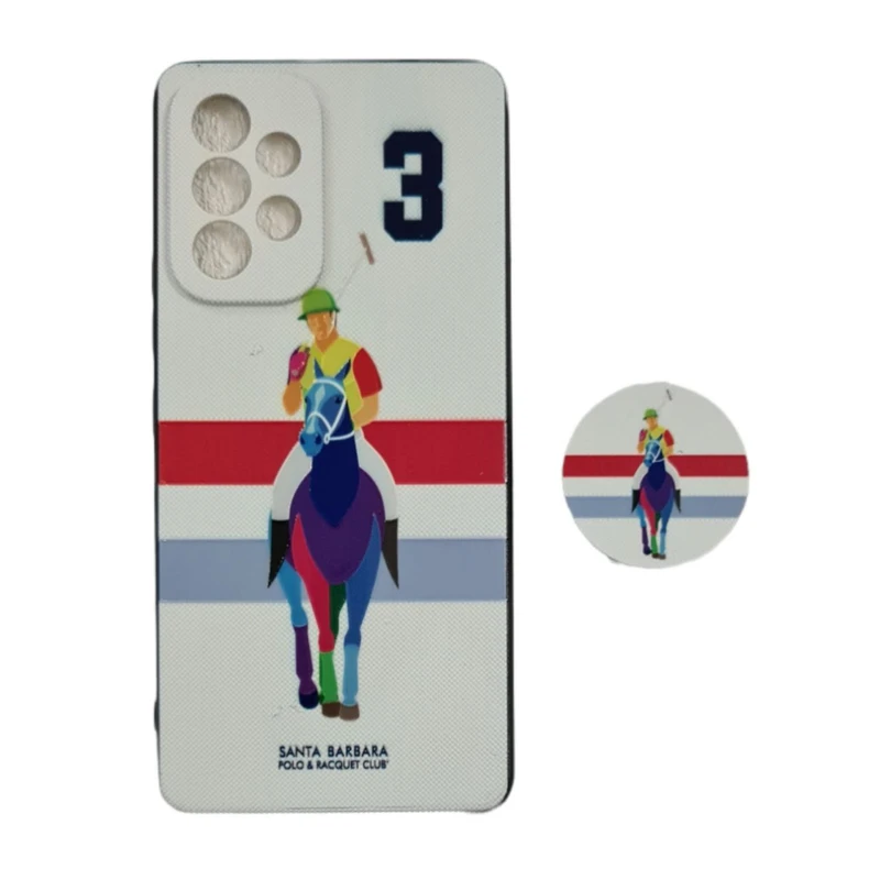 کاور طرح پسرانه کد PO-530 مناسب برای گوشی موبایل سامسونگ Galaxy A53 به همراه پاپ سوکت