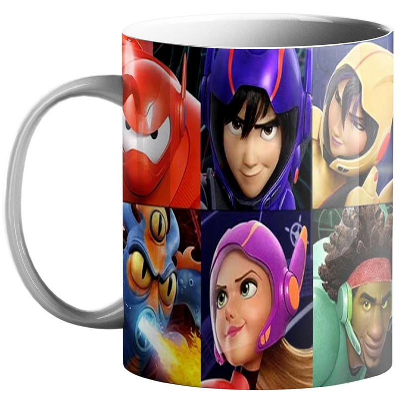 ماگ طرح 6 قهرمان بزرگ کد 50