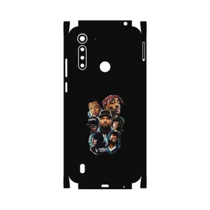MAHOOT Great Rappers Digital Art-FullSkin Cover Sticker for Motorola Moto G8 Power Lite