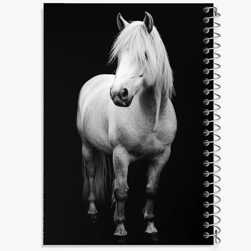 دفتر لیست خرید 50 برگ خندالو طرح اسب کد F8497