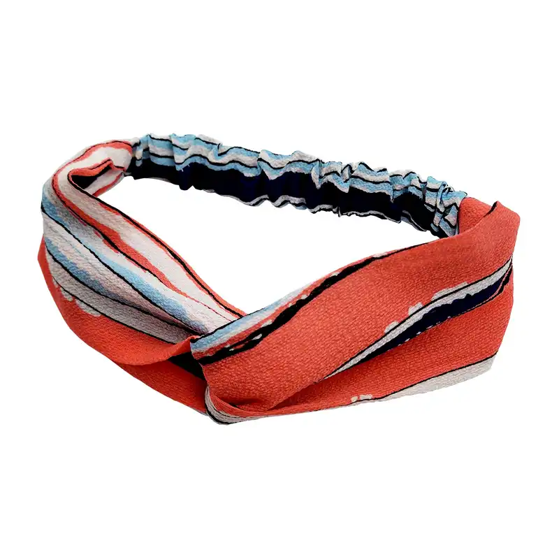 هدبند زنانه مدل راه راه كد PRC170-3 بسته 2 عددی