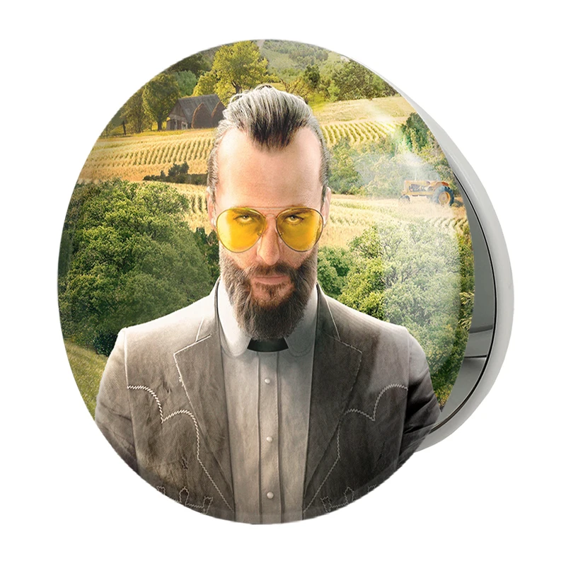 آینه جیبی خندالو طرح فارکرای پنج فارکرای مدل تاشو کد 30696