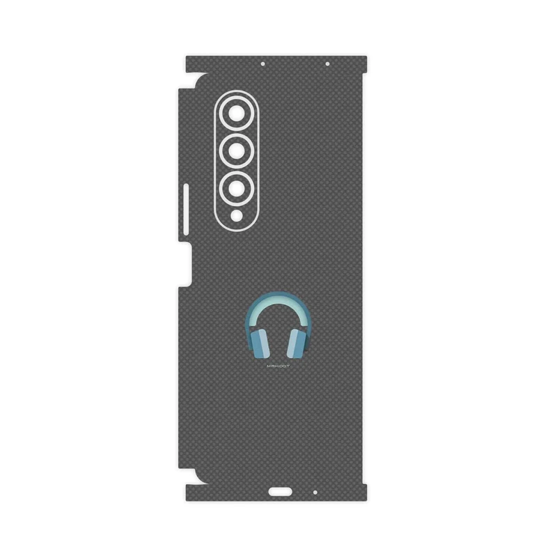 برچسب پوششی ماهوت مدل Minimal Headphone Icon-FullSkin مناسب برای گوشی موبایل سامسونگ Galaxy Z Fold4