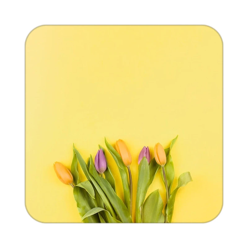 زیر لیوانی کاکتی طرح گل مدل mp19140