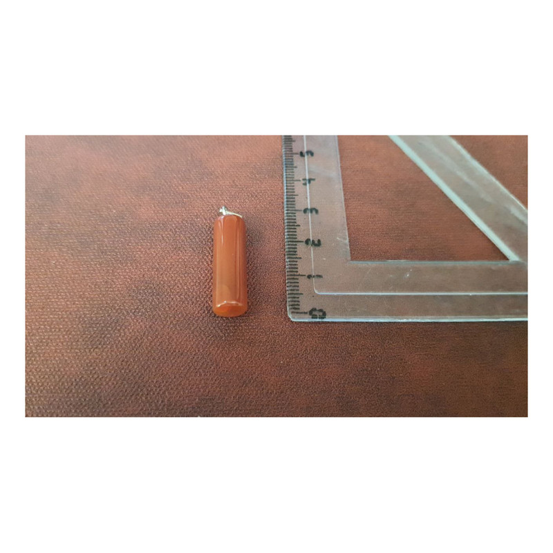 آویز گردنبند دخترانه مدل استوانه ای O1