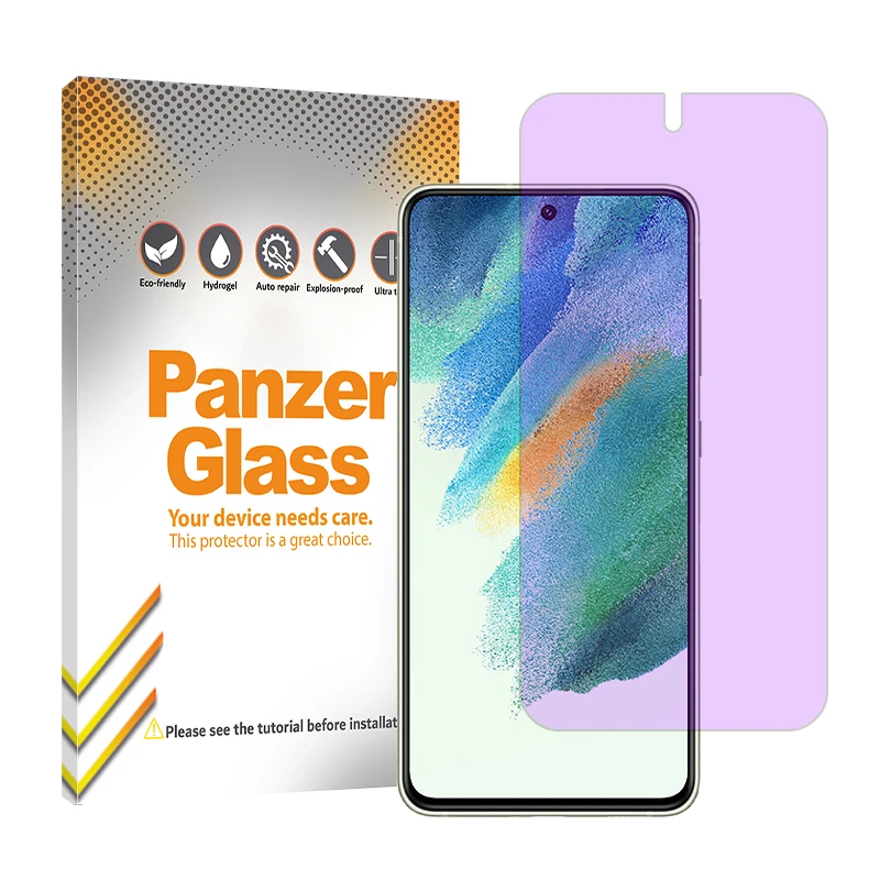 محافظ صفحه نمایش آنتی پرپل پنزر گلس مدل Resistant مناسب برای گوشی موبایل سامسونگ Galaxy S21 FE 5G