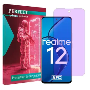 Perfect Eye care model Anti-Purple screen protector suitable for Realme 12 5G mobile phone 