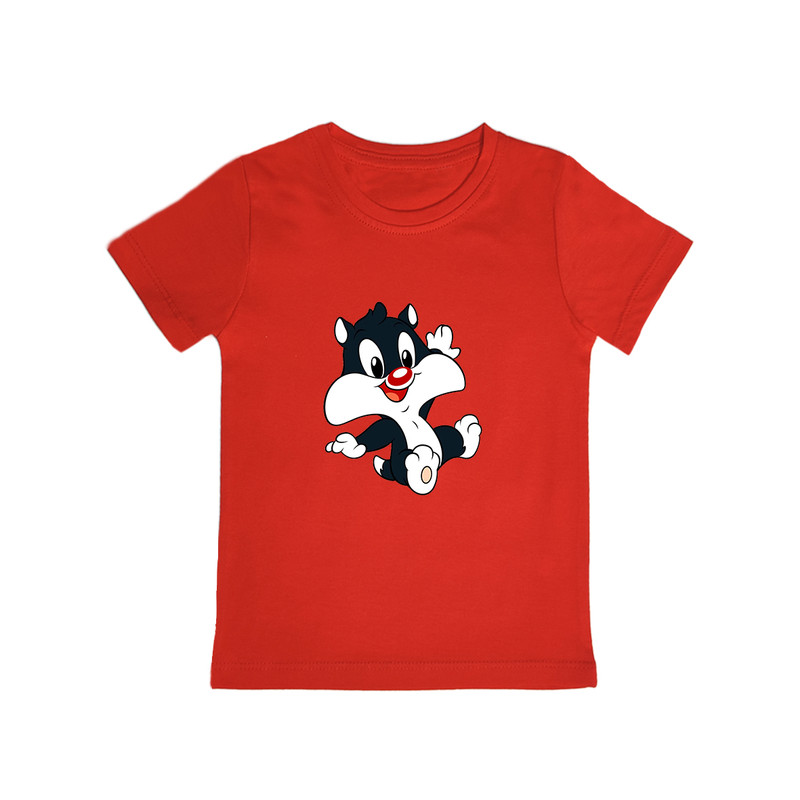 تی شرت آستین کوتاه پسرانه مدل BABY SILVESTER R07