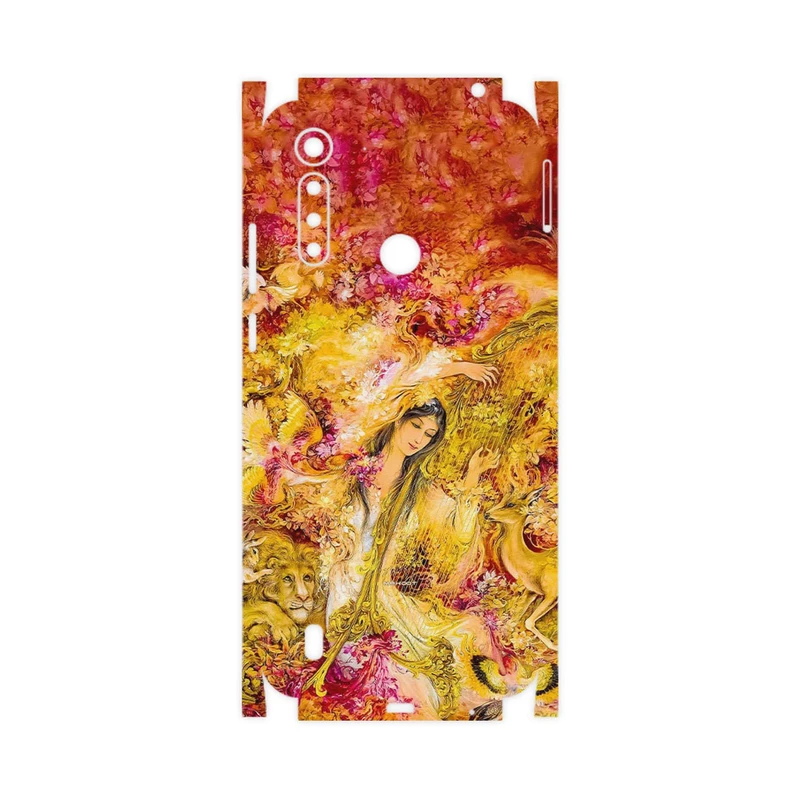 برچسب پوششی ماهوت مدل Persian miniature 1-FullSkin مناسب برای گوشی موبایل موتورولا Moto G8 Power Lite