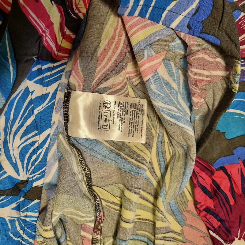 بلوز آستین کوتاه زنانه سسیل مدل RSH - 1403A