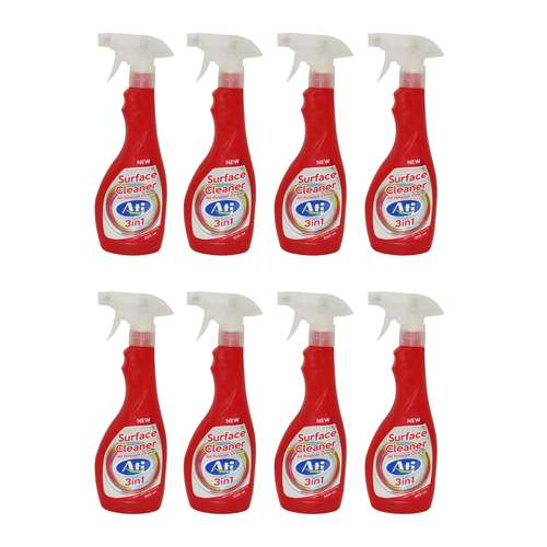 اسپری پاک کننده چند منظوره سطوح آتی مدل red1 حجم 500 میلی لیتر بسته 8 عددی