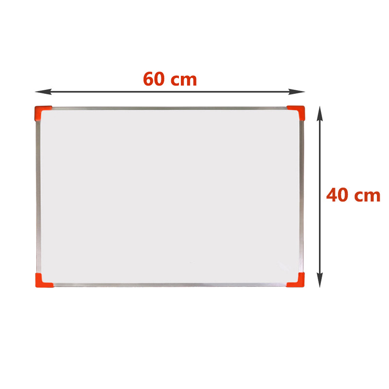 تخته وایت برد کد O1 سایز 40x60 سانتی متر