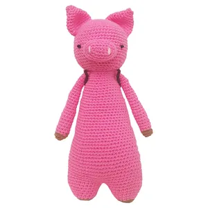 عروسک بافتنی مدل خوک کد 24