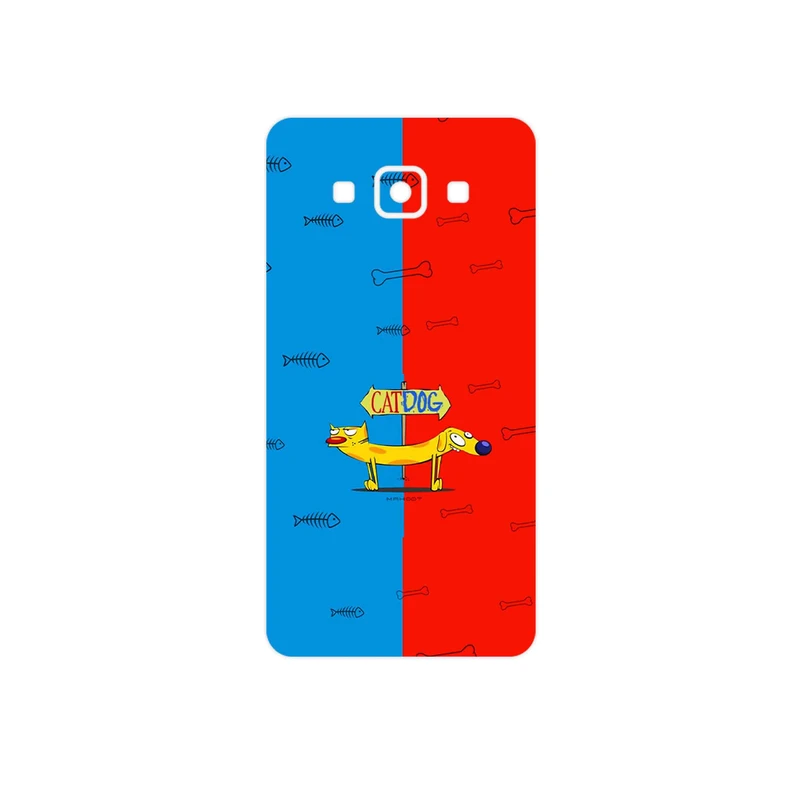 برچسب پوششی ماهوت مدل CatDog مناسب برای گوشی موبایل سامسونگ Galaxy A5 2015