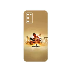 MAHOOT Serious Sam Game Series Cover Sticker for Samsung Galaxy A03S