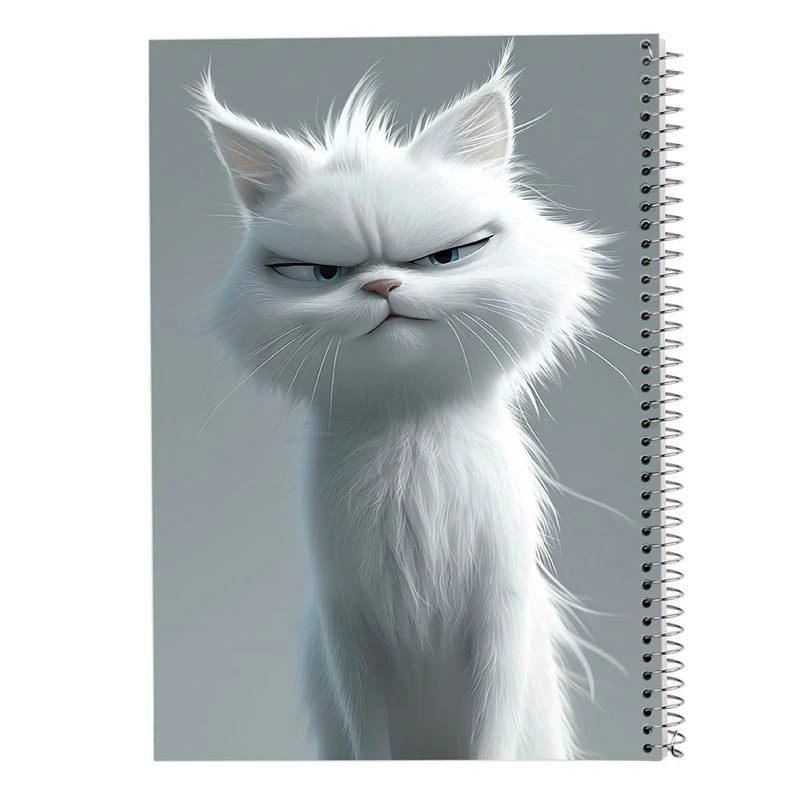 دفتر نقاشی 50 برگ مدوپد مدل سگ و گربه کد DF17256