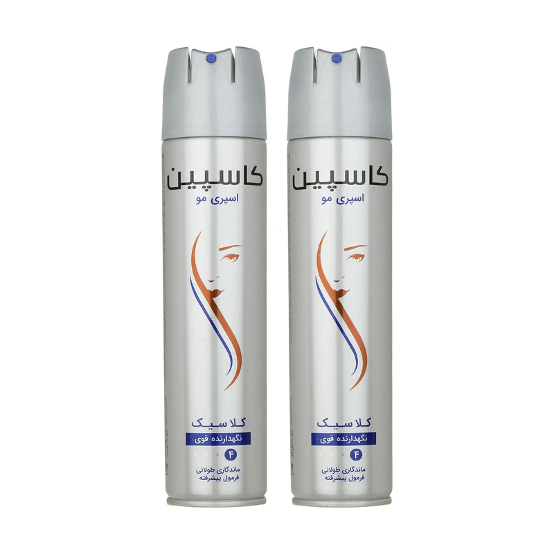 اسپری مو کاسپین مدل کلاسیک حجم 250 میلی لیتر بسته 2 عددی
