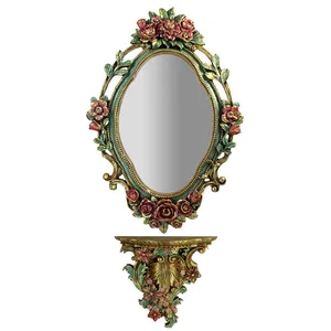 آینه و کنسول مدل گل