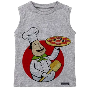 تاپ دخترانه 27 مدل Pizza Good Chef کد MH261