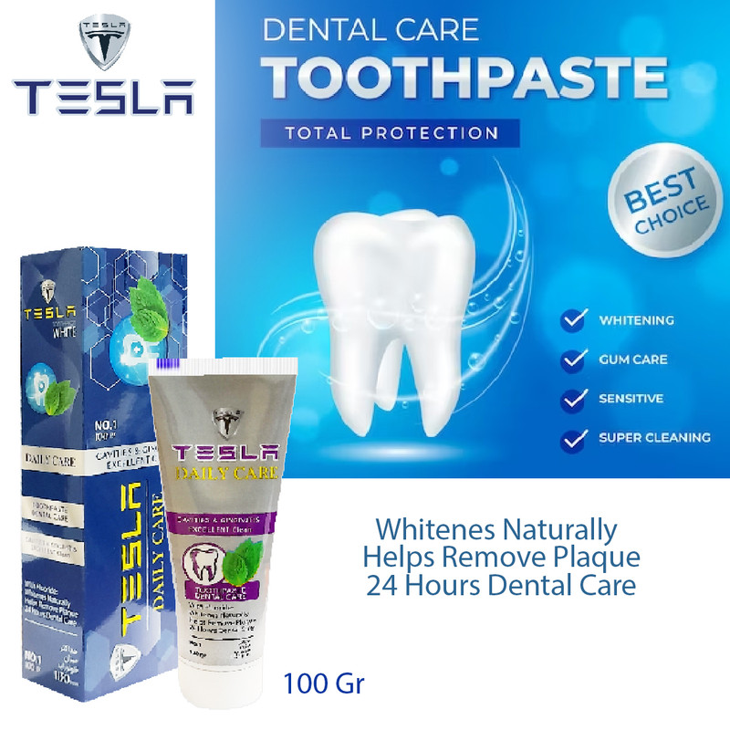 خمیر دندان تسلا مدل  Daily Care وزن 100 گرم