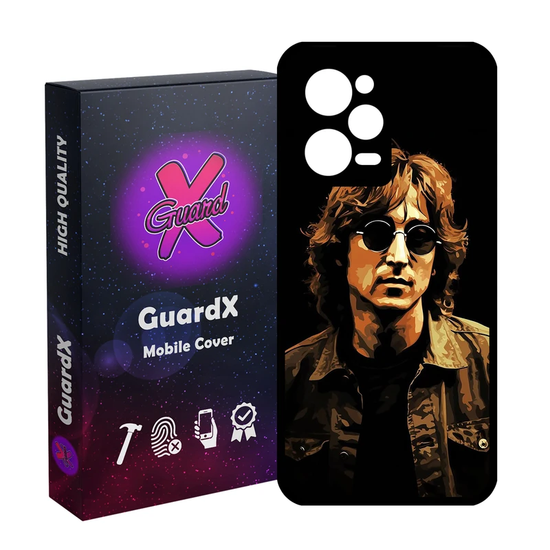 کاور گارد ایکس طرح مرد مدل Glass10753 مناسب برای گوشی موبایل شیائومی Redmi Note 12 Pro 5G/Poco X5 Pro 5G/Note 12 Pro Speed