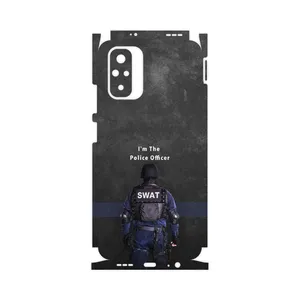 MAHOOT Police Officer-FullSkin Cover Sticker for Xiaomi Redmi Note 10s