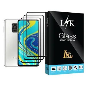 LKG LK Glass MIX003 Screen Protector For Xiaomi Redmi Note 9S Pack Of 3