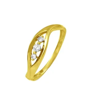  انگشتر طلا 18 عیار زنانه قیراط کد GH5131
