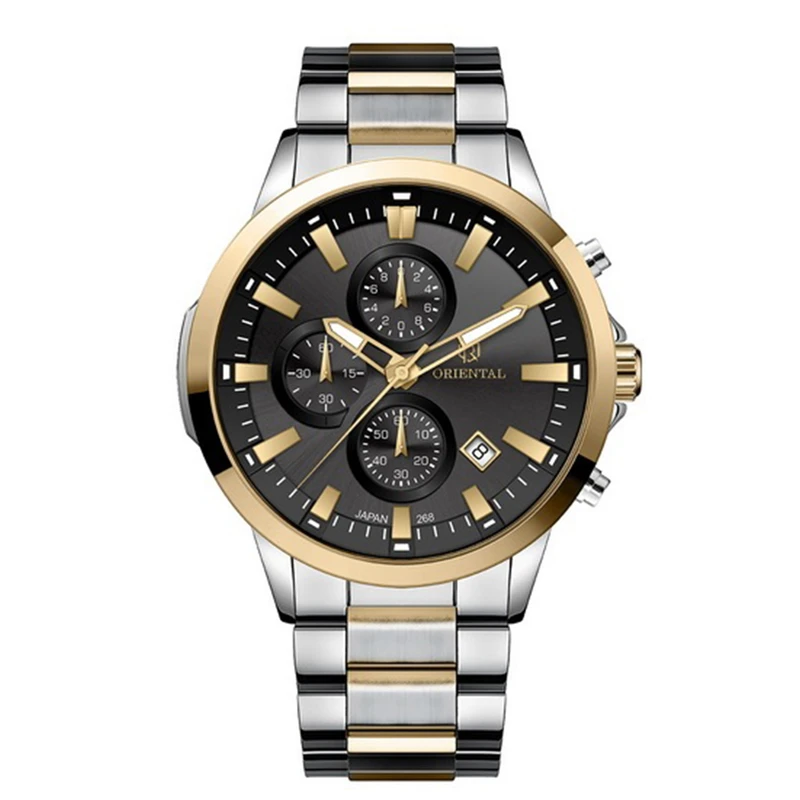 ساعت مچی عقربه ای کوارتز مردانه اورینتال مدل 268