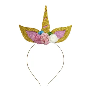 تل مو دخترانه مدل یونیکورن اسب تک شاخ