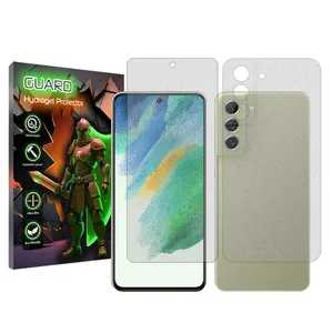 Guard Tough model matte screen protector suitable for Samsung Galaxy S21 FE 5G mobile phone along with the back protector