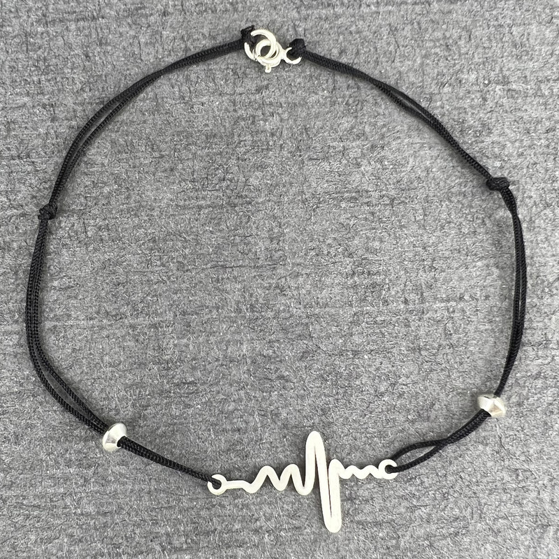 پابند نقره زنانه گیرا مدل G591