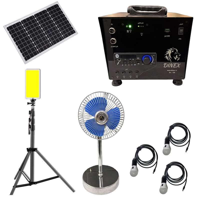 پکیج خورشیدی دینکس مدل اسپیکر دار DX-120