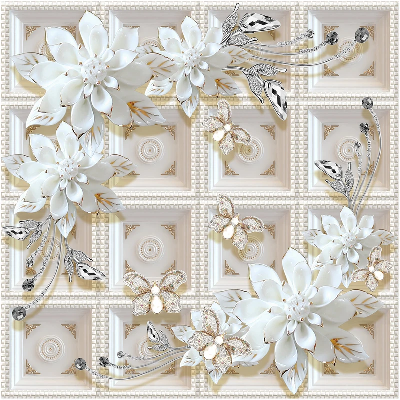 استیکر کاشی مدل رویا کد 02 بسته 10عددی