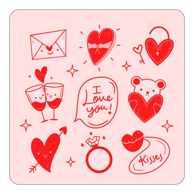 مگنت کاکتی طرح عاشقانه مدل mp37244