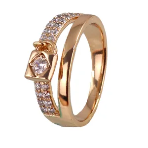 انگشتر زنانه ژوپینگ مدل سولیتر کد R305