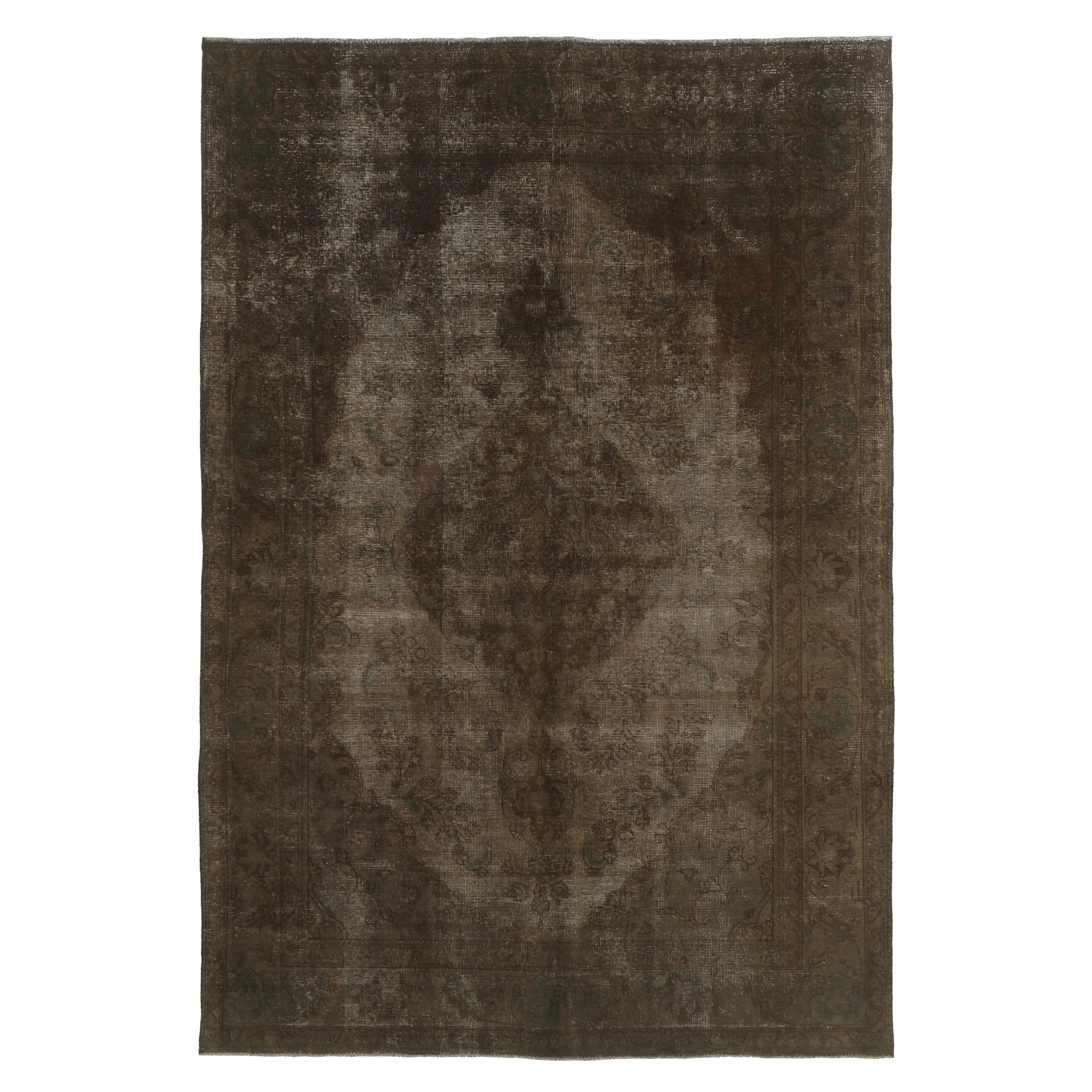 فرش دستبافت رنگ شده پنج متری طرح شده کد 535680