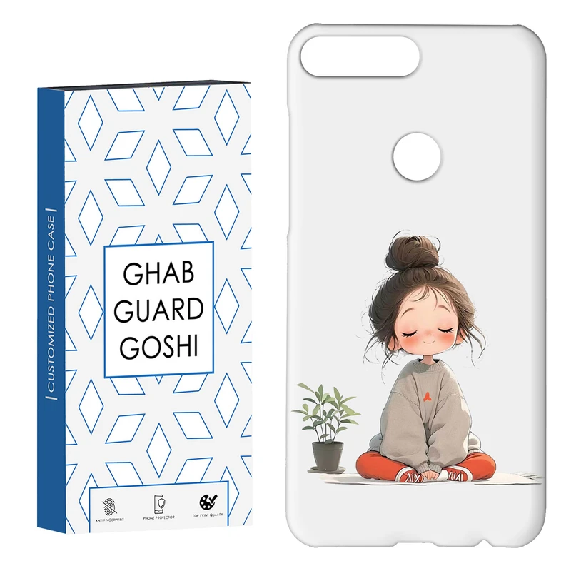 کاور قاب گارد گوشی طرح  دختر کد Dimo-959 مناسب برای گوشی موبایل هوآوی Y7 2018 / Y7 Prime 2018 / آنر 7C