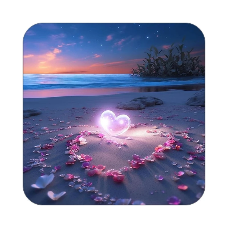 زیر لیوانی کاکتی مدل عاشقانه کد mp11825