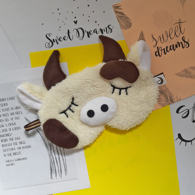 چشم بند دل لونا مدل گاو خوابالو کد 014